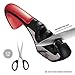 Acroma Kitchen Knife Sharpener Scissor Sharpener 3-Stage Knife& Scissor Sharpening Tool Helps Repair and Polish Blades