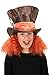 elope Disney's Alice Through The Looking Glass Madhatter Hat with Hair