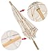 Coxeer Handmade Umbrellas for Bridal Bridesmaid Wedding Decoration, Beige