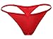Cotton Whisper Women 4 Pack Sexy G-Strings V String Cotton Panties 6 Colors