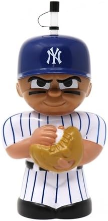 Officially Licensed MLB TSNYY New York Yankees Big Sip 3D Water Bottle