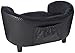 Enchanted Home Pet Ultra Plush Snuggle Bed, 26.5 by 16 by 16-Inch, Black Basketthumb 2
