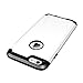 LUVVITT [Ultra Armor] Shock Absorbing Case Best Heavy Duty Dual Layer Tough Cover for Apple Phone 6/6s Plus - Black / White