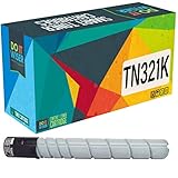 Do it Wiser Compatible Toner Cartridge Replacement for TN321 Konica Minolta BizHub C224e C364e C284e C224 C284 C364 | TN321K A33K130 (Black)