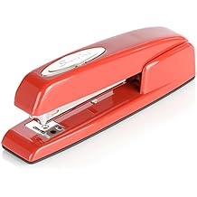 Swingline Stapler, 747 Iconic Desktop Stapler, 25 Sheet Capacity, Rio Red (74736)