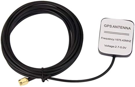 SHOPTRONIX- Generic Universal SMA Male GPS Active Antenna/Car Auto GPS Active Adapter Antenna 3 Meter Long Cable/28dBi Gain 1575.42MHz by SHOPTRONIX
