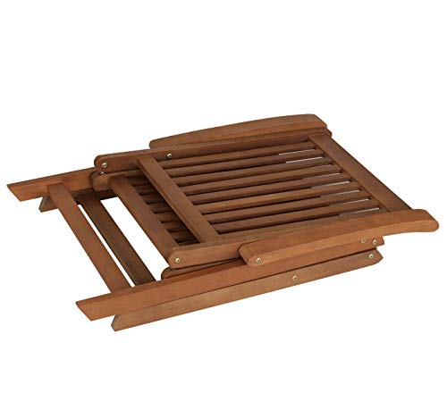 GXK Gartengarnitur Sitzgruppe Gartenmöbel Garnitur 9-teilig,Eukalyptus Holz – Bild 6