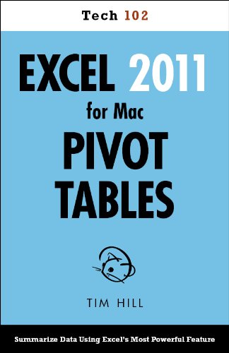 Excel 2011 for Mac Pivot Tables (Tech 102) by Tim Hill