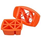 FunBites Food Cutter, Orange Triangles