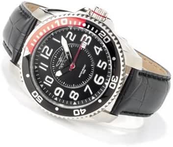 invicta pro diver leather strap