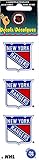 New York Rangers Licensed NHL Sticker Decal (6 Logos Total)