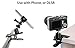Livestream® Ball Head Clamping Phone Mount System: Includes Metal Clamp, Tripod Adapter, Screw Adapter & Smartphone Holder Clamp. Mount Your Phone to Anything, or Use with Sports Action Camera.