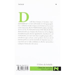El Fundamentalismo Religioso / The Religious Fundamentalism: Cristianismo, Judaismo, Islam (Ciencias Sociales / Social Science) (Spanish Edition)