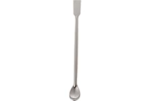 Long Handle Spoon Stainless Steel Stirring Rod Spoons Ice Tea Dishwasher Safe Metal Utensil Craft Stirring Rod Spoon