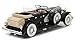 GreenLight 1:18 Scale Duesenberg II SJ - Silver and Black (Item 13504)