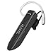 Mute Function Bluetooth Headset KLOKOL Bluetooth V5.0, 24Hrs Talking Time, w/Mic Earpiece Noise Canceling for Cell Phones Business Office Driving Handsfree Compatible with iPhone and Android (Black)