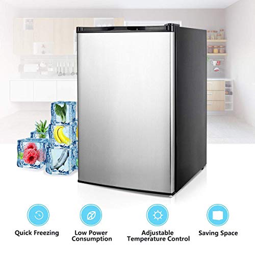 3 COSTWAY+Compact+Single+Upright+Freezer