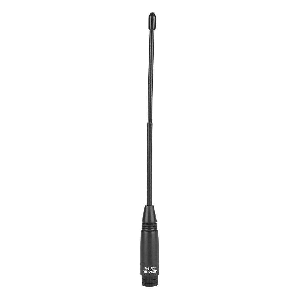 Garsent SMA Male Antenna, 20cm 144/430MHz Dual Band Flexible Handheld Antenna SMA Male Connector for Walkie Talkie.