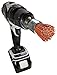 Makita D-45680 Nylon Finishing Brush 24mm Shank 6mm Grit 80 Thickness 1.4mm, Black