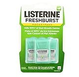 Listerine PocketPaks Breath Strips FreshBurst 72 Each