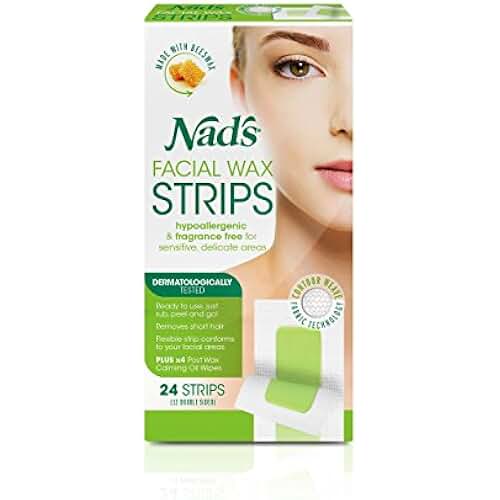 upper lips wax strips