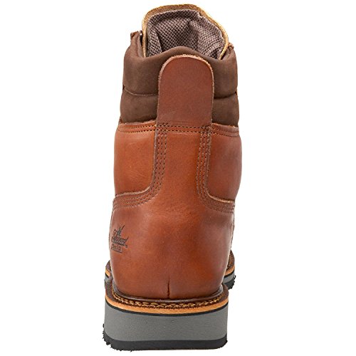 Thorogood 814-4549 Men's American Heritage 8" Classic Plain Toe, Non-Safety Toe Boot, Tobacco Oil-Tanned - 11 2E US - Thumbnail 3