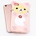 iPhone 7 Case, MC Fashion Super Cute 3D Pink Bear Rilakkuma Protective Silicone Case Cover Compatible for Apple iPhone 7 (2016) Release (Rilakkuma)