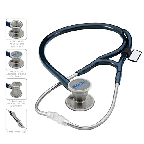 Mdf er premier cardiology stainless steel dual head adu…