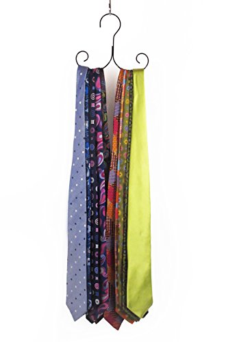 Non-Slip Cascading Hanger -- Curly Hanger for Tank Tops, Lingerie, Swimsuits, Life Jackets and Accessories by Boottique (Set of 5)