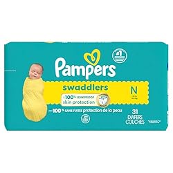 Pampers Baby Diapers - Swaddlers - Size 0, 31