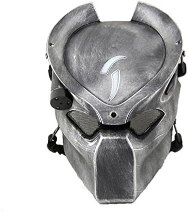 MUFOU Alien Vs Predator Mask Lone Wolf Mask Halloween Mask