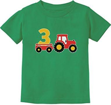 3rd Birthday Gift Construction Party 3 Year Old Boy Toddler/Infant Kids T-Shirt