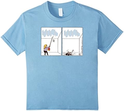 Kids Joel Pett: Glass Ceiling, Shattered Floor T-Shirt 6 Baby Blue
