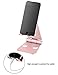 3 in 1 Phone Stand | Foldable Cell Phone Stands | for Apple Watch Stand | Portable Phone Holder Stand | Desktop Charging Dock | Cradle/Mount for iWatch iPhoneX, 8 7 6s Plus 7s c, Android by Tensteed