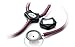 ADC Adscope 605, Infant Clinician Stethoscope, 30.5 inch Length, Metallic Raspberry