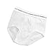 Hanes Toddlers Red Label White Brief 6 Pack - Size 4T