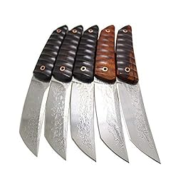 MASALONG VG10 Damascus Short tanto knife kni198