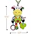 Zig Zag Kid Musical Cow Soft Plush Baby Rattle with Teether