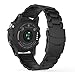 MoKo Garmin Fenix 3/Fenix 5X Watch Band, Universal Stainless Steel Watch Band Strap Bracelet for Fenix 3/Fenix 3 HR/Fenix 5X/5X Plus/Descent mk1 Smart Watch, Watch Not Included, BLACK