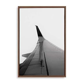 Framed Aviation Machinery Home Artwork for Living Room Bedroom