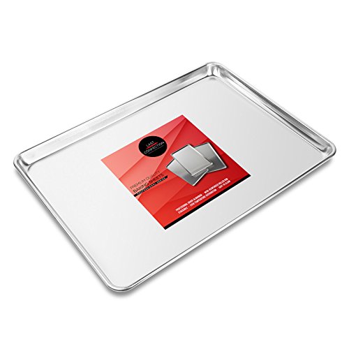 Last Confection 6 Cookie Baking Sheets 15" x 21" Rimmed Aluminum