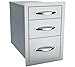 SUNSTONE B-TD18 14-Inch Flush Triple Access Drawer