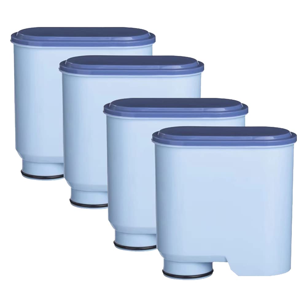 Photo 1 of 4 Pack Coffee Machines Filter Compatible with Philips Saeco AquaClean CA6903, Aqua Clean Water Filter for Fully Automatic Dedicated Anti-Lime Scale