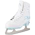 American Athletic Shoe Pattini Da Ghiaccio Per Bambina - Foderati In Tricot, Lama Acciaio Nichelato - Livello Base