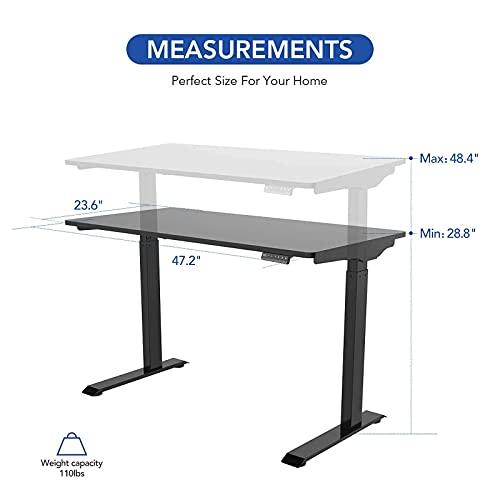 FlexiSpot E9 Standing Desk Adjustable Height Quick Installation with