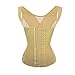 bslingerie® Women Slimming Posture Corrector Openbust Shaperwear Corset (XL, Beige)
