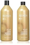 Redken All Soft Shampoo and Conditioner Set 33.8oz 1 Liter