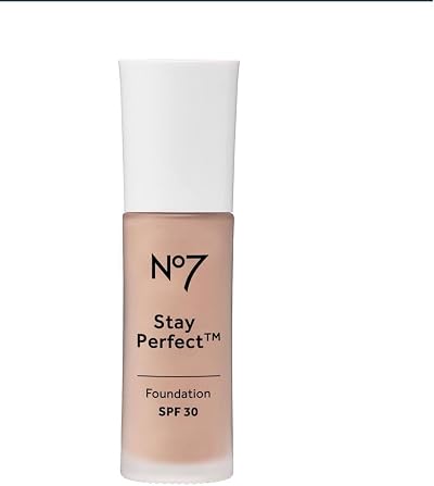 No7 Stay Perfect Foundation Macademia SPF30 New Formula Face Makeup