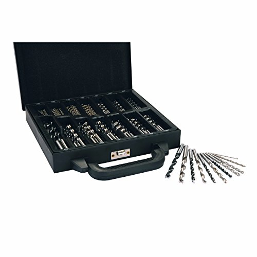 Buy WOODRIVER100Piece Combo Brad Point And Twist Drill Bit Box Online