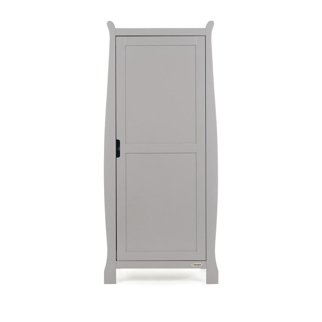 Obaby Stamford Sleigh Single Wardrobe - Warm Grey